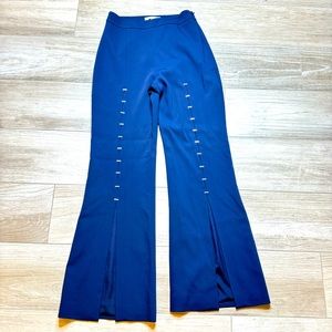 JONATHAN SIMKHAI Navy Blue Pants With Cutout Size 6